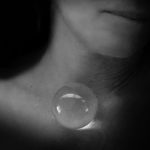 Body Parts Series: Throat With Crystal Ball by Teri Hannigan